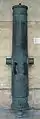 Canon de campagne de 16&nbsp;cm Valée, Le Fléau, field artillery, modèle 1828, bronze, founded in Strasbourg in 1845. Caliber: 165.5&nbsp;mm. Length: 1.88 m. Weight: 885&nbsp;kg. Ammunition: 11.3&nbsp;kg shell with sabot.
