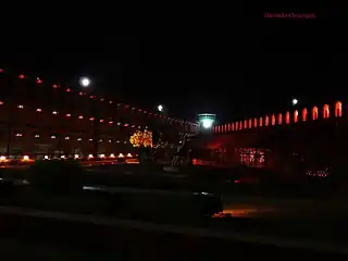 Night time view