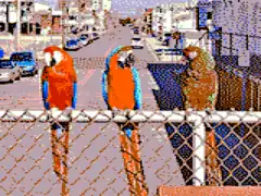 Composite artifact colors (from 320&nbsp;×&nbsp;200 palette 1)