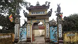 Phap Van Pagoda, located in Thuong Tin
