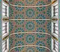 The ceiling of the nave