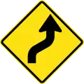 PG-4aDouble gentle curve to the right
