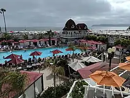Pool view.