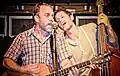 David Sickmen (guitar) Ben Jacobs (bass) at New World BreweryYbor City, Tampa, FloridaJanuary 26, 2012