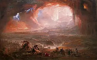 The Destruction of Pompei and Herculaneum (c. 1821). Oil on canvas, 161.6 x 253&nbsp;cm. Tate Britain, London