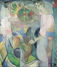 The Woman at the Well, 1913, 145 × 125&nbsp;cm. Museo Nacional de Arte