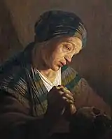 Magdalena in meditation  Musée de la Chartreuse de Douai