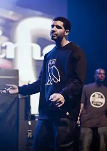 Image 159Drake was declared the Artist of the Decade of the 2010s by Billboard. (from 2010s in music)