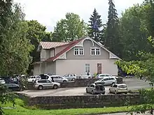 Main building of Ülenurme Manor, now Estonian Agricultural Museum.