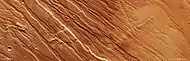 Grabens and horsts, as seen by Mars Express' High Resolution Stereo Camera.