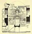 Schematic cross section of the Vestibule