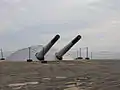 Turret with two 190&nbsp;mm guns at Fort Copacabana