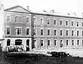 Photo of barracks inside Fort Delaware taken circa 1910. Army Quartermaster Department Photo.