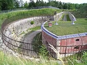 Caponier, Fort Prinz Karl&nbsp;[Wikidata] near Großmehring, Germany