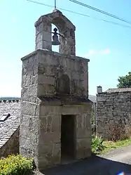 The Clocher de tourmente de Serviès, in Mas-d'Orcière