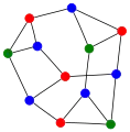 The chromatic number of the Frucht graph is&nbsp;3.