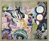 Robert Delaunay, 1906, Carousel of Pigs (Manège de cochons), oil on canvas, 113.7 × 130.8&nbsp;cm, Solomon R. Guggenheim Museum