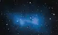 Hubble image of ACT-CL J0102-4915