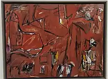 Gansevoort Street (c. 1949), Willem de Kooning