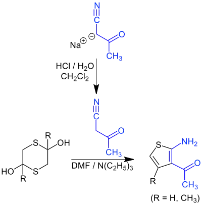 1-(2-Amino-4-methyl-3-thienyl)ethanone synthesis