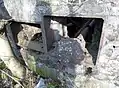 The external saw mill machinery remnants.