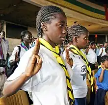 Image 12Girl Scouts in the Central African Republic