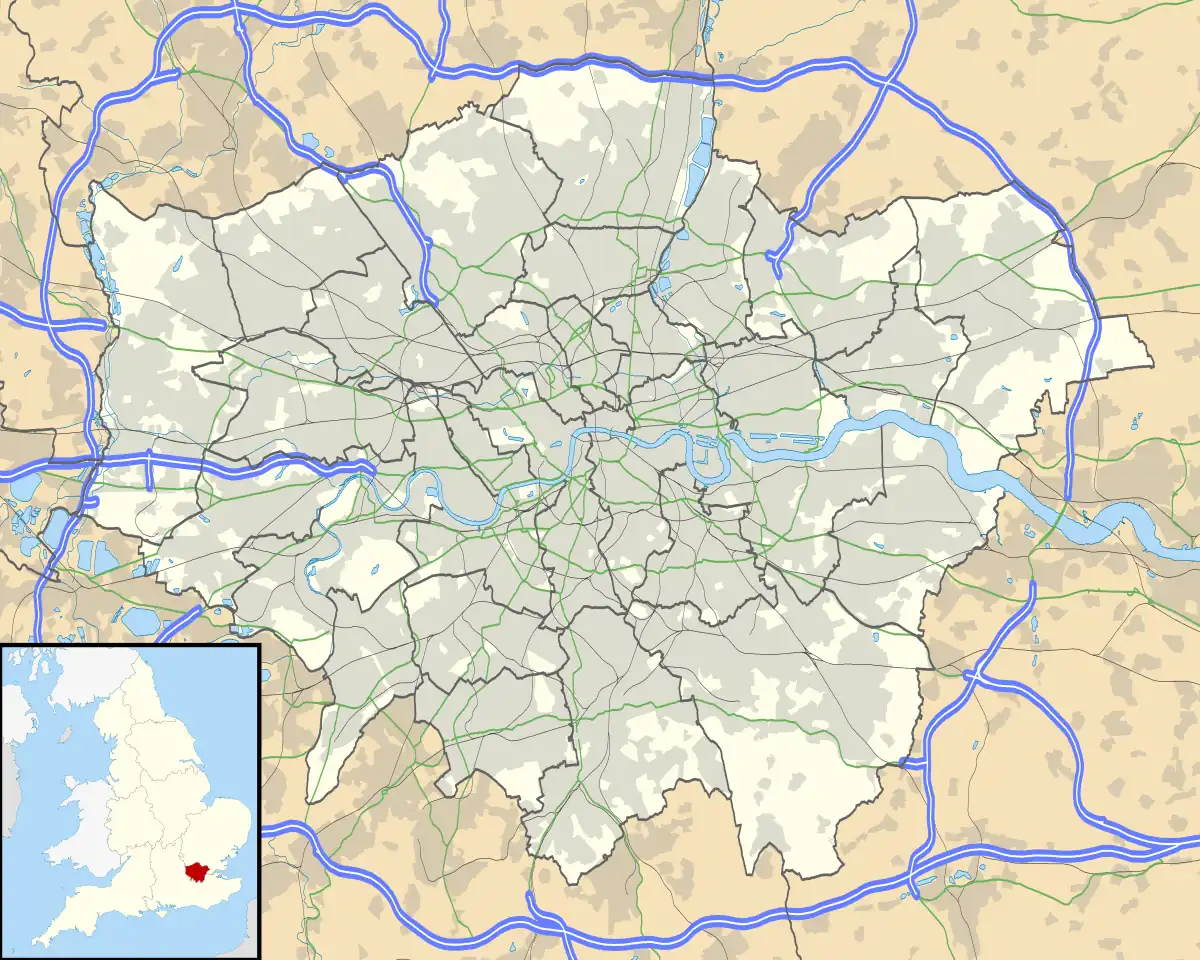 RFU Championship is located in Greater London