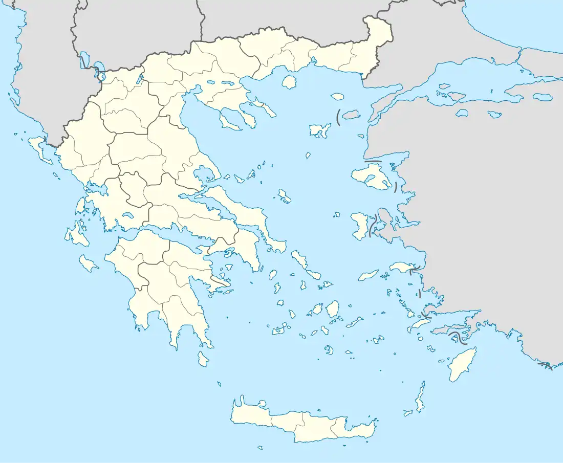 Volos is located in Greece