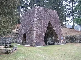 Greenwood Furnace State Park is in Jackson Township