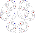 The chromatic number of the Horton graph is&nbsp;2.