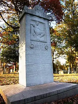 Hubbard Bell Grossman Pillot Memorial, Rock Creek Cemetery, Washington, DC