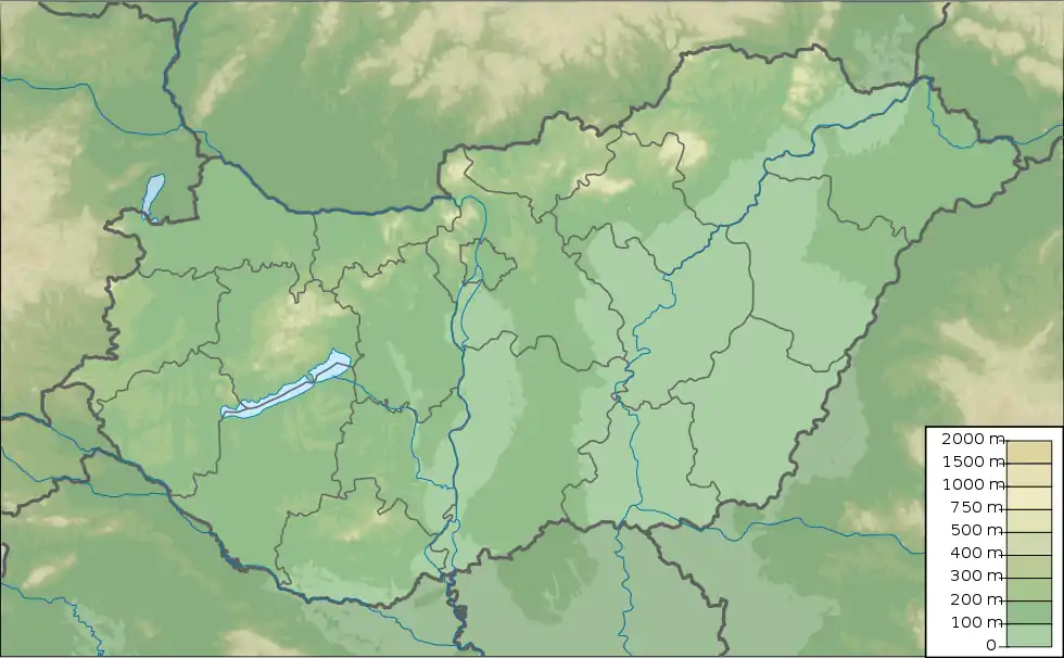 Dunakeszi is located in Hungary