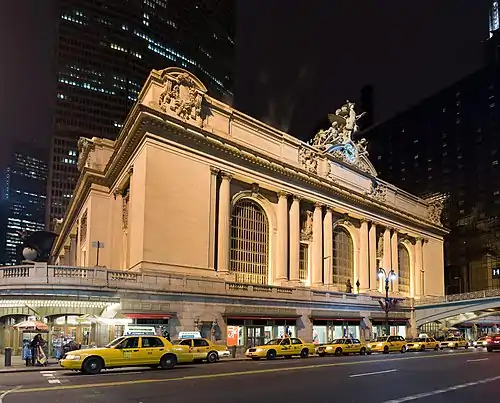 Grand Central Terminal, New York City, by Reed and Stem and Warren and Wetmore, 1903