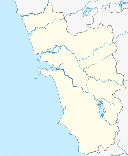 Verna is located in Goa