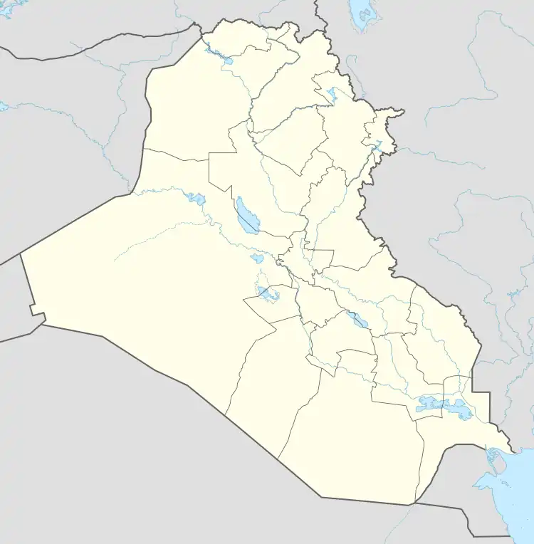 Seleucia lies in the center of Iraq