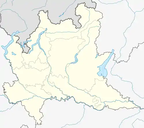 Pavia is located in Lombardy