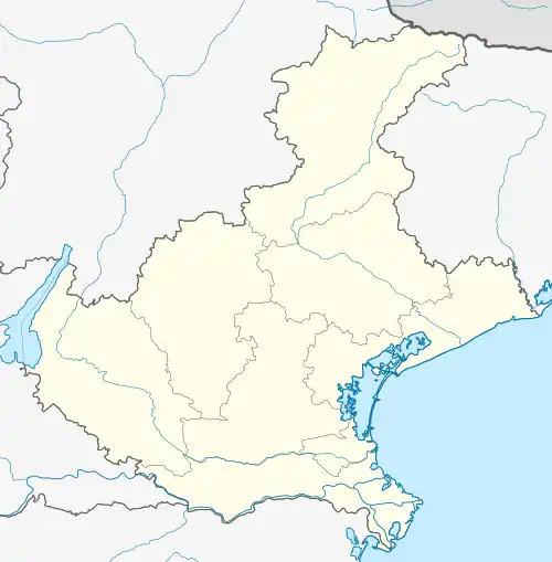 Salgareda is located in Veneto