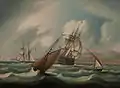 First Rater and Other Shipping off the Spanish Coast