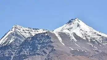 Kanamo peaks from the south