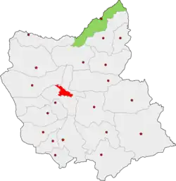 Location of Khoda Afarin County in&nbsp;East&nbsp;Azerbaijan&nbsp;province