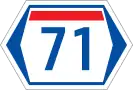 Seoul Special Metropolitan City&nbsp;Route&nbsp;71 shield}}