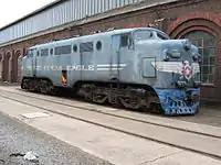 Used as a prop for the 2007 Ghost Rider film, preserved L&nbsp;1169 at Newport Workshops