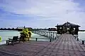 Laluan di Kapalai Resort Sabah.