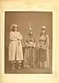 1. Fellah woman from around Damascus2. Druze woman from around Damascus3. Lady from Damascus