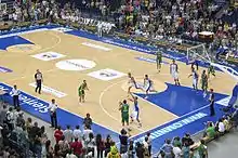 Lithuania vs Iceland basketball game at Siemens Arena (2008-07-15)