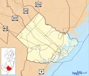 Atlantic County Courthouse is located in Atlantic County, New Jersey