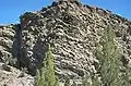 Basalt outcropping