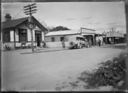 Main street of Tāneatua, c. 1920