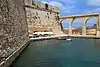 Sea-filled Moat - Fort St Angelo