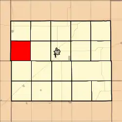 Location in Ellsworth County